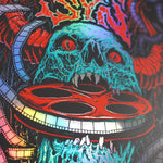 VinSyn Reel Skull - Rainbow Holographic Screen Print