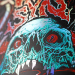 VinSyn Reel Skull - Rainbow Holographic Screen Print