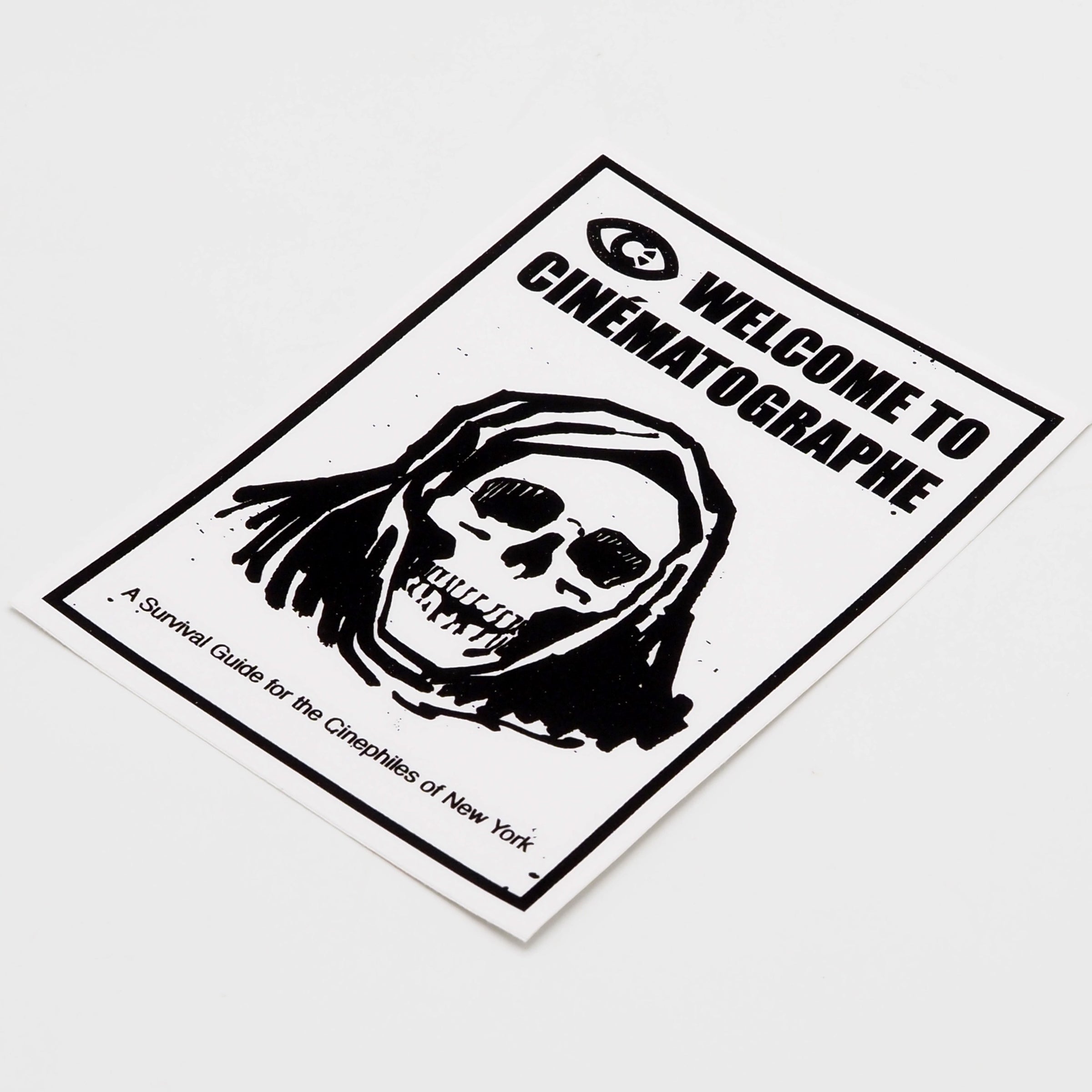 Acv Sticker Welcome to Cinématographe Sticker – Vinegar Syndrome