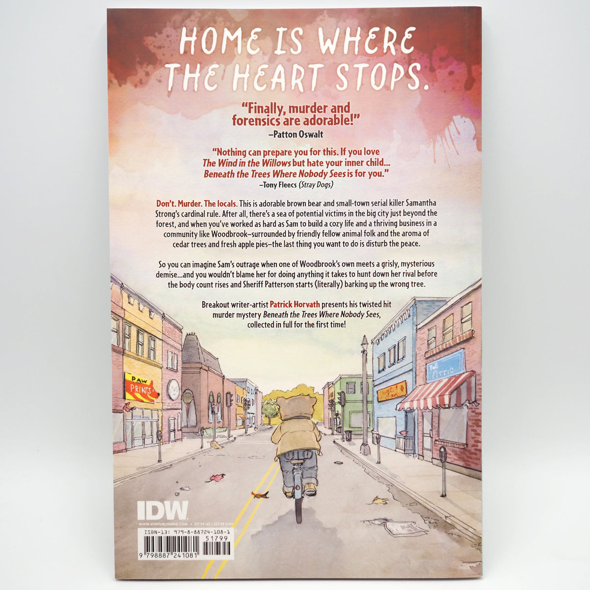 Beneath the Trees Where Nobody Sees - Paperback Comic Book
