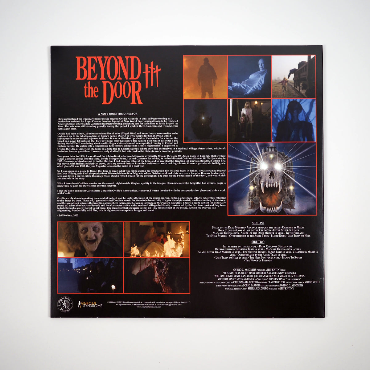 Beyond the Door III (aka Amok Train) - Vinyl Soundtrack LP