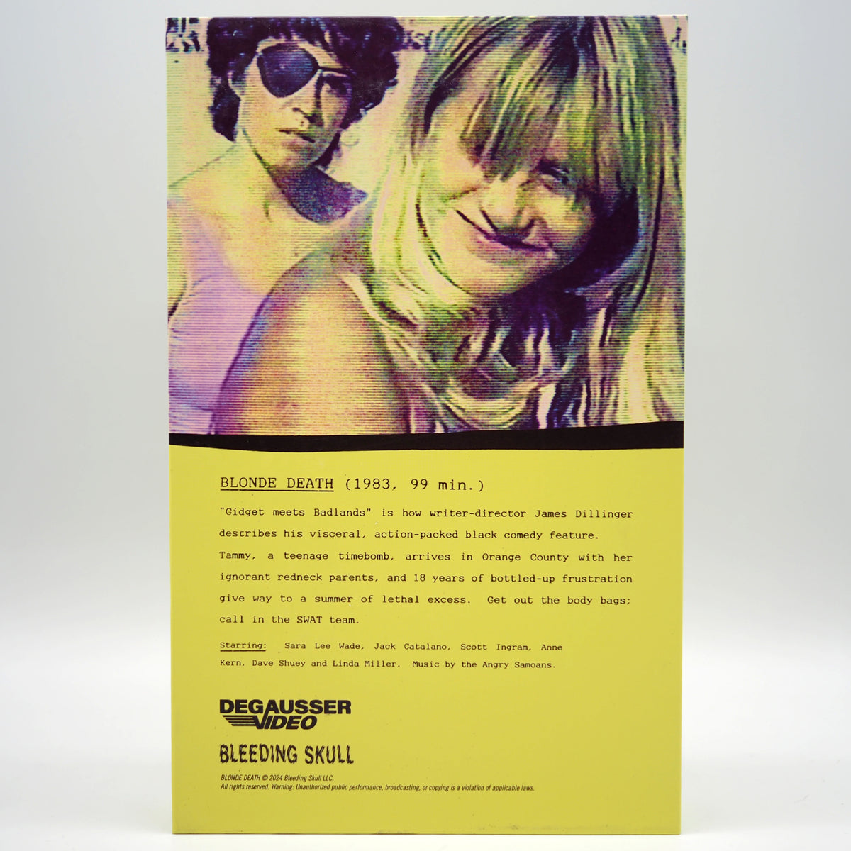 Blonde Death - Limited Edition Deluxe LED VHS