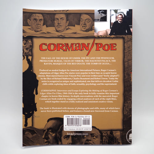 Corman/Poe: Interviews and Essays Exploring the Making of Roger Corman's Edgar Allan Poe Films, 1960-1964 - Paperback Book