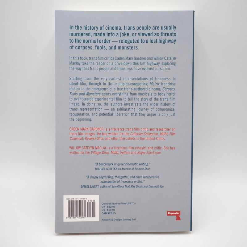 Corpses, Fools and Monsters: The History and Future of Transness in Cinema - Paperback Book