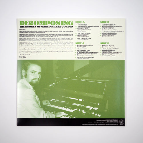 DeComposing: The Music of Carlo Maria Cordio - Vinyl LP
