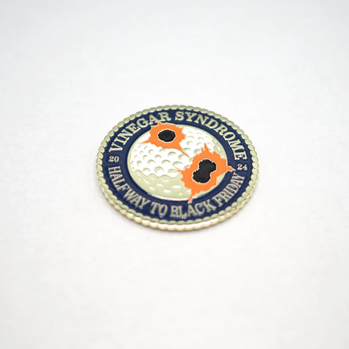 Halfway to Black Friday 2024 - 'Golf Ball' - Enamel Pin