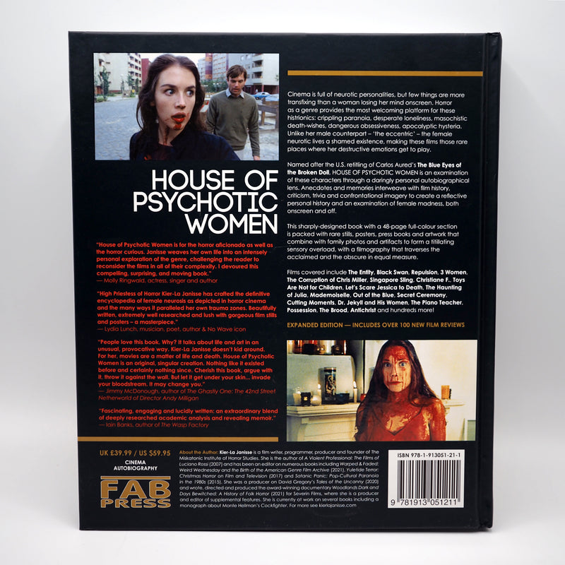 House of Psychotic Women - Hardcover Book