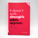 It Doesn’t Suck: Showgirls - Paperback Book