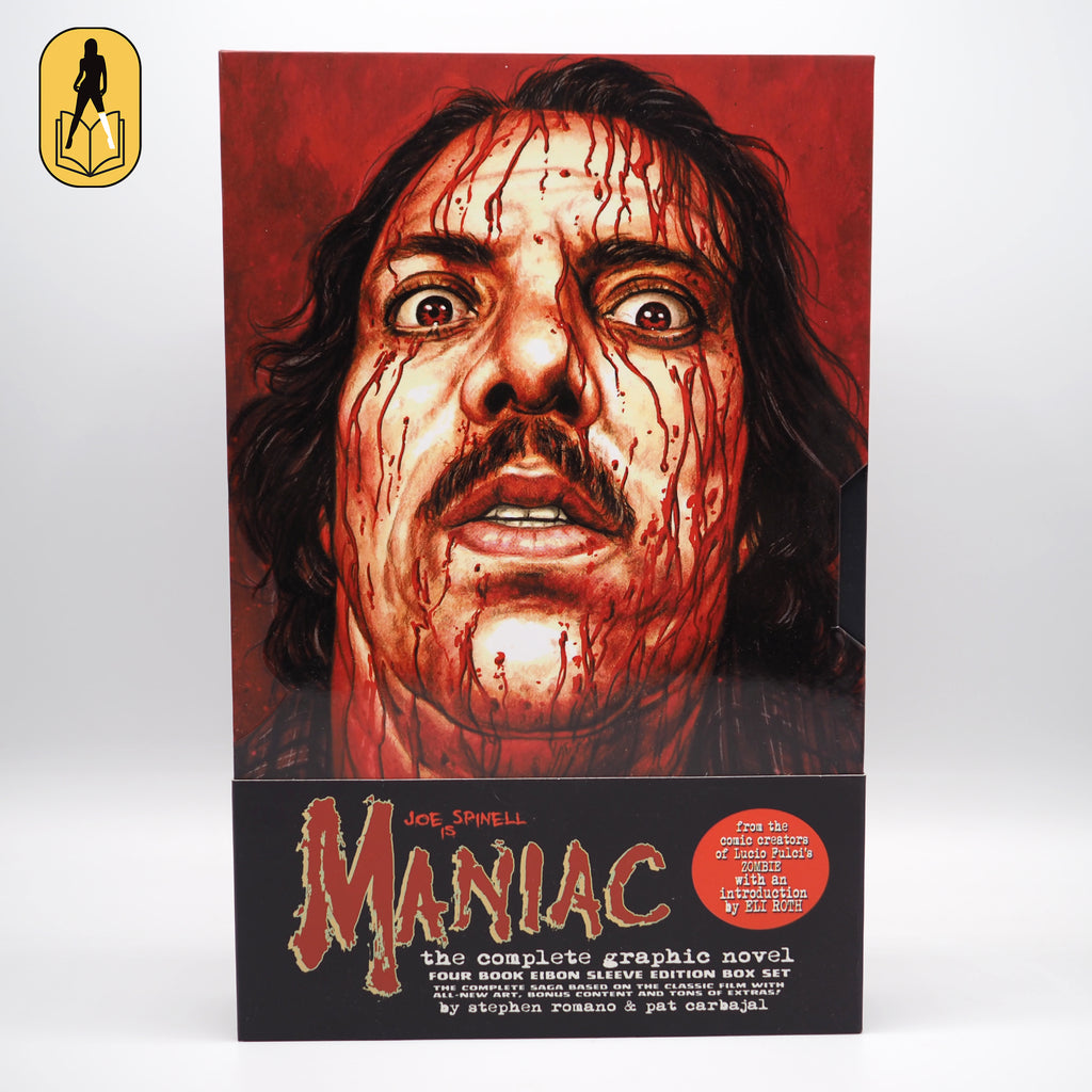 Maniac - Four Issue Hard Case Comic Collection – Vinegar Syndrome