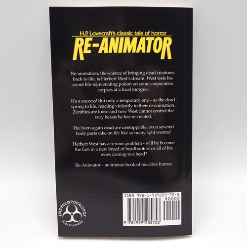 Re-Animator: The Novelization - Paperback Book