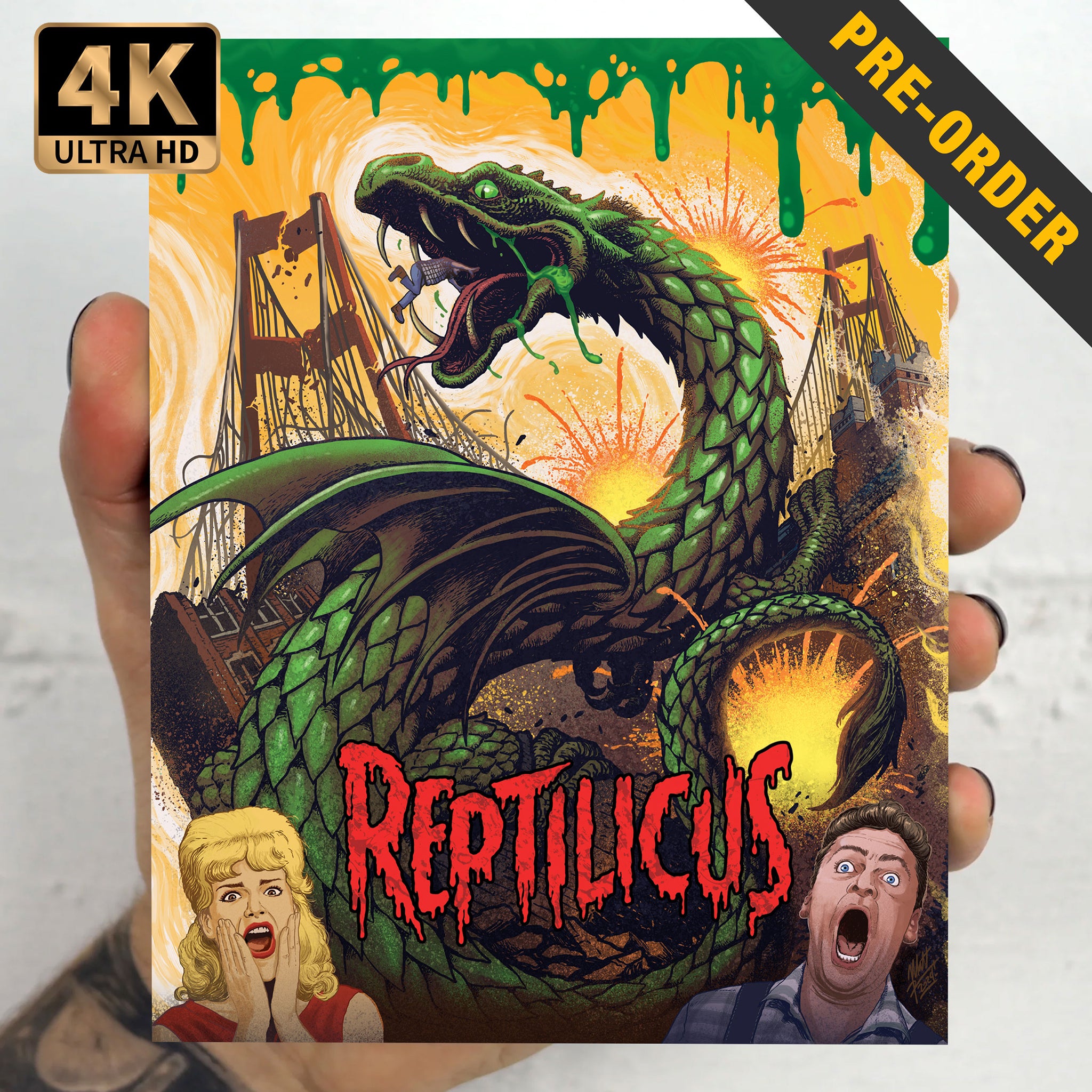 Vinegar Syndrome announces 4K/BD special edition of REPTILICUS with ...