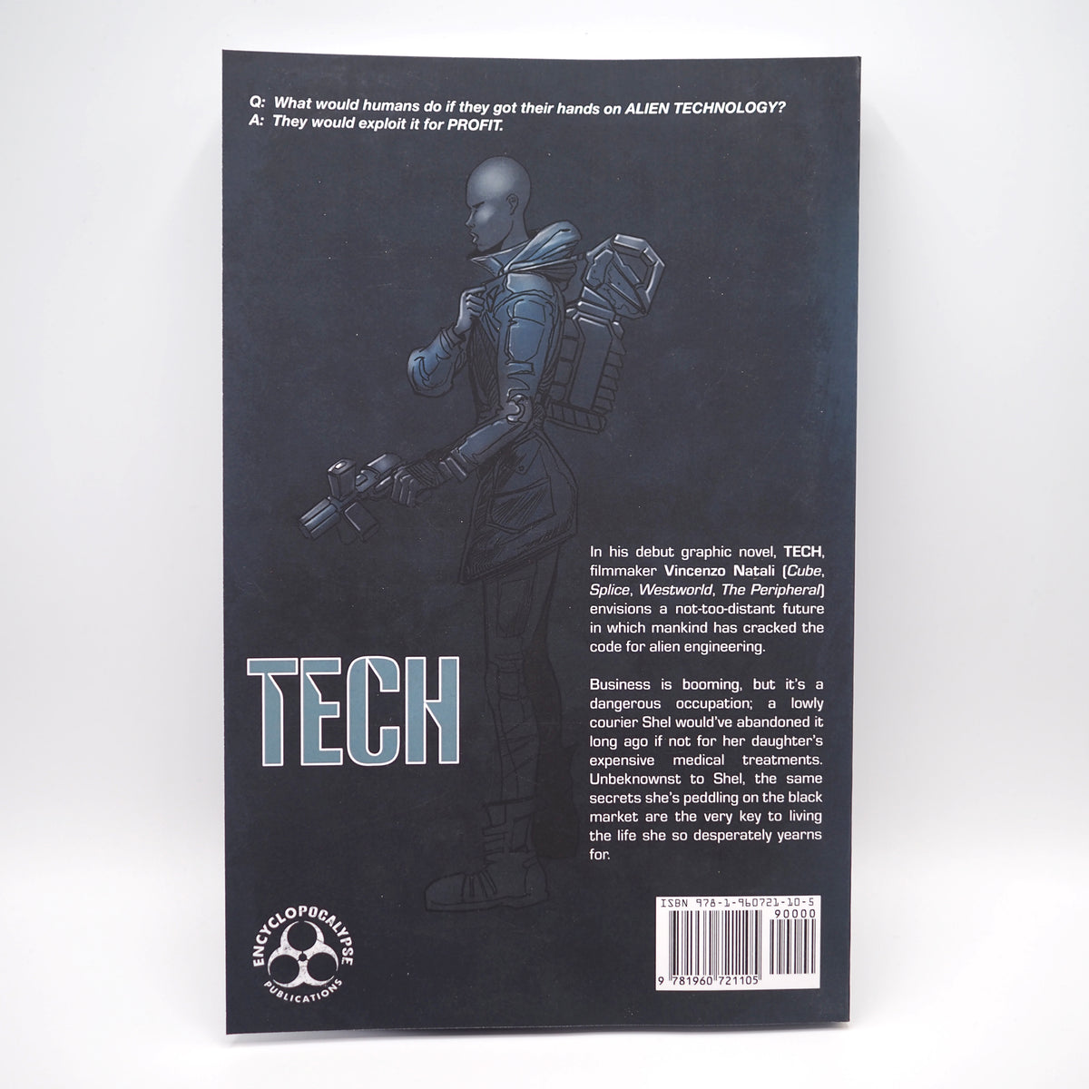TECH: A Graphic Novel by Vincenzo Natali - Hardcover + Paperback Book