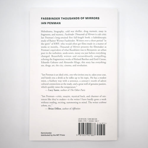 Fassbinder Thousands of Mirrors - Paperback Book