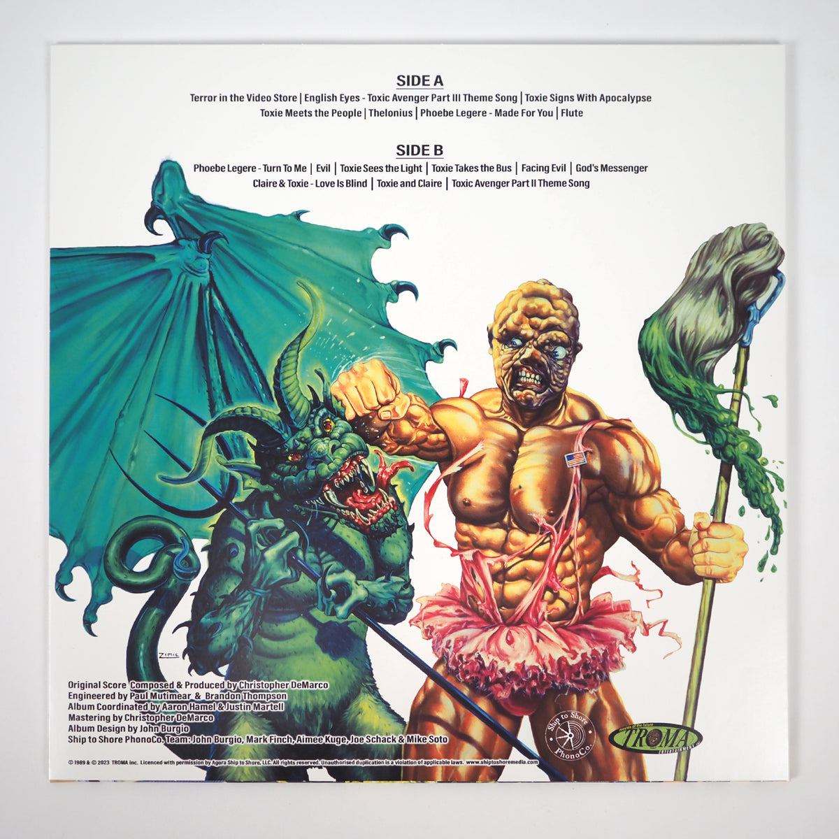 Toxic Avenger Double Bill (Music from the Toxic Avenger 2 & 3) - Vinyl LP