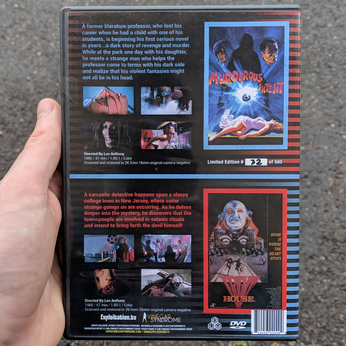 Murderous Intent / Fright House