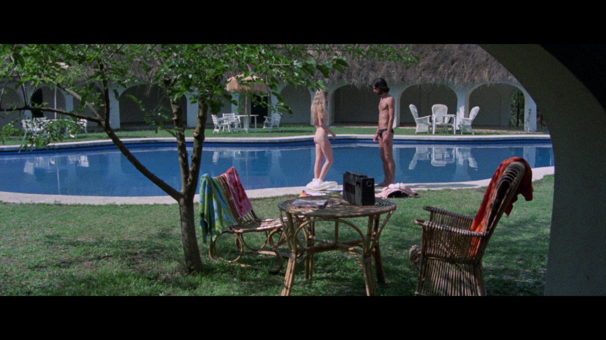Camille Keaton in Italy