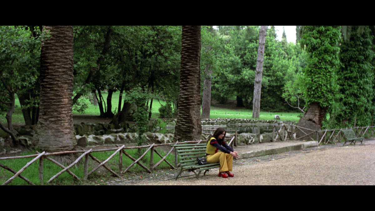 Camille Keaton in Italy