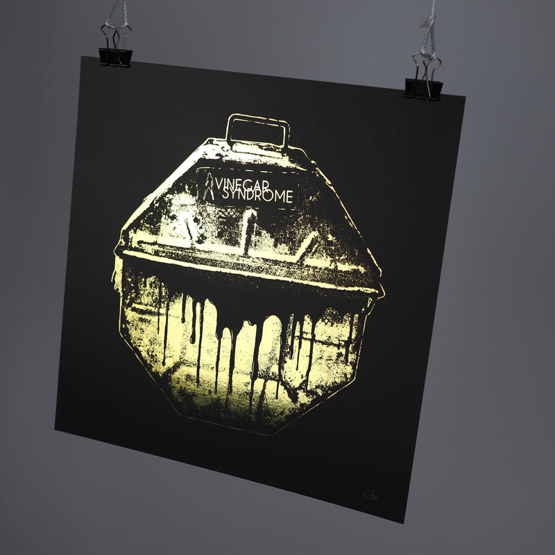 VS Canister of Doom - LP Sized Screen Print