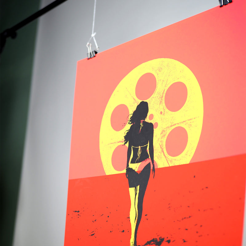 Celluloid Sunset - Limited Edition Screen Print