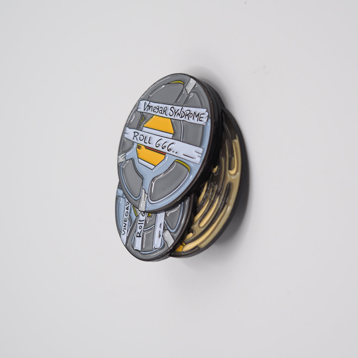 VSMC Film Stack Enamel Pin