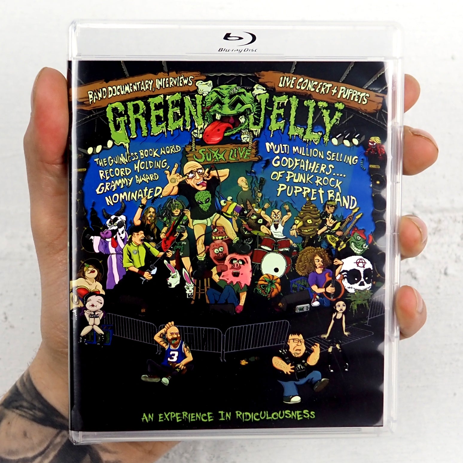 Green Jello Suxx Live Blu-ray