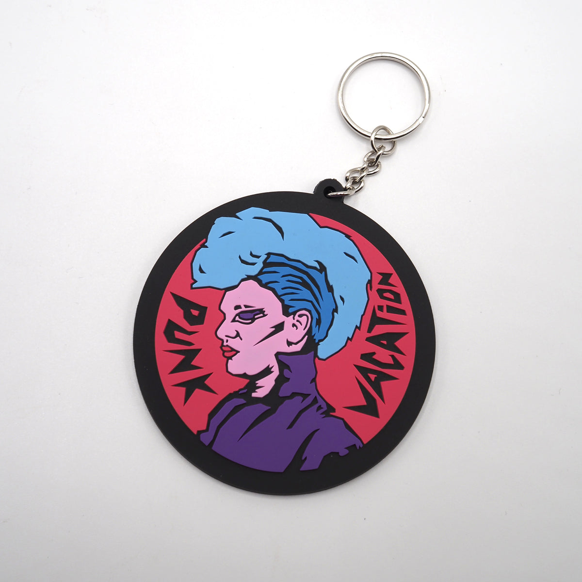 Punk Vacation Keychain
