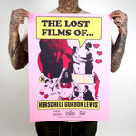 The Lost Films of Herschell Gordon Lewis - Limited Edition Screen Print