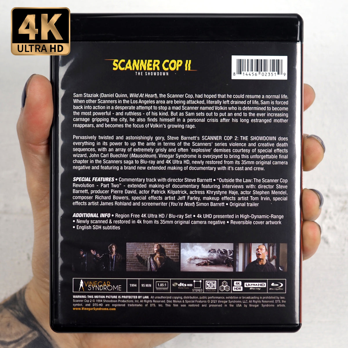 Scanner Cop II: The Showdown