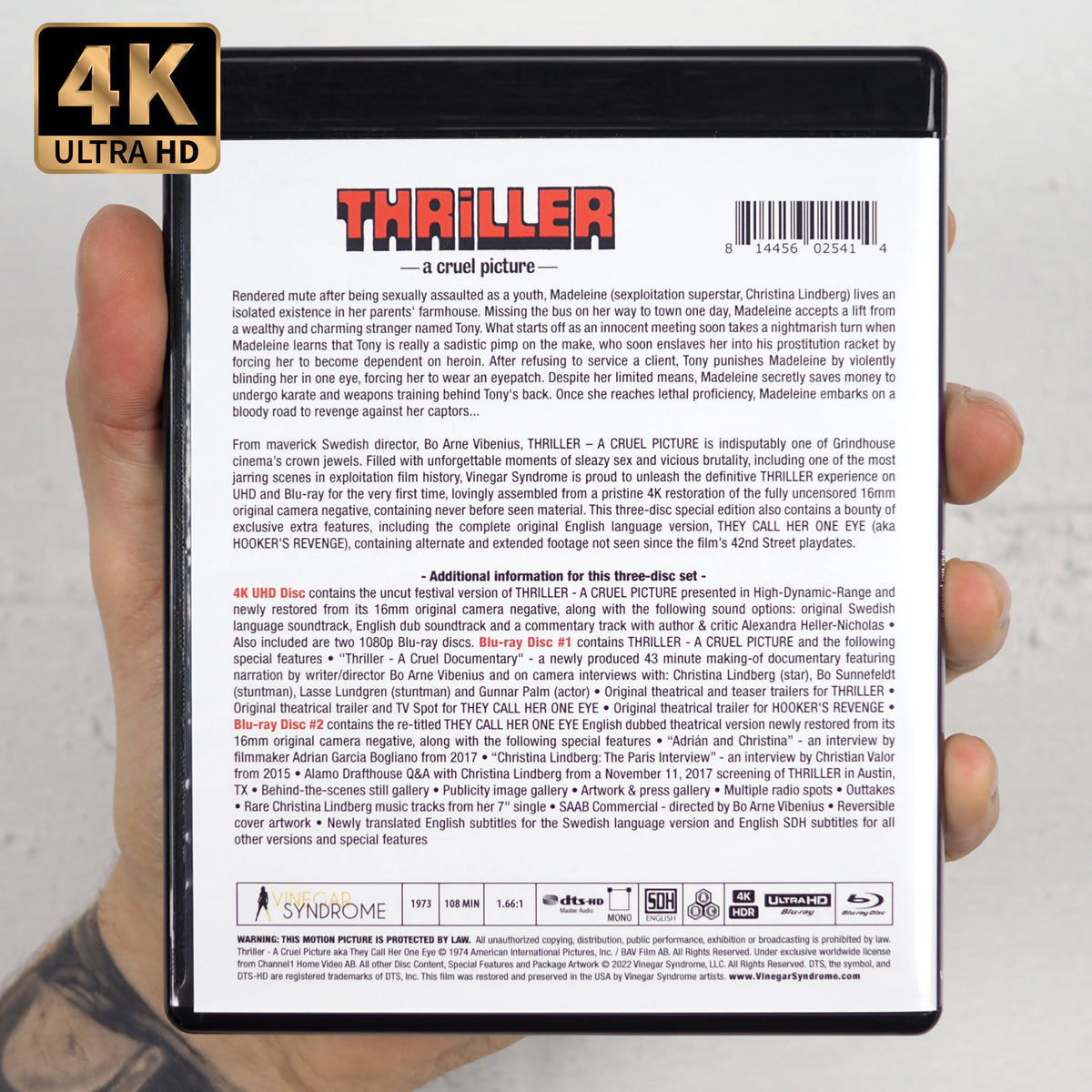 Thriller - A Cruel Picture (4K UHD/BD)