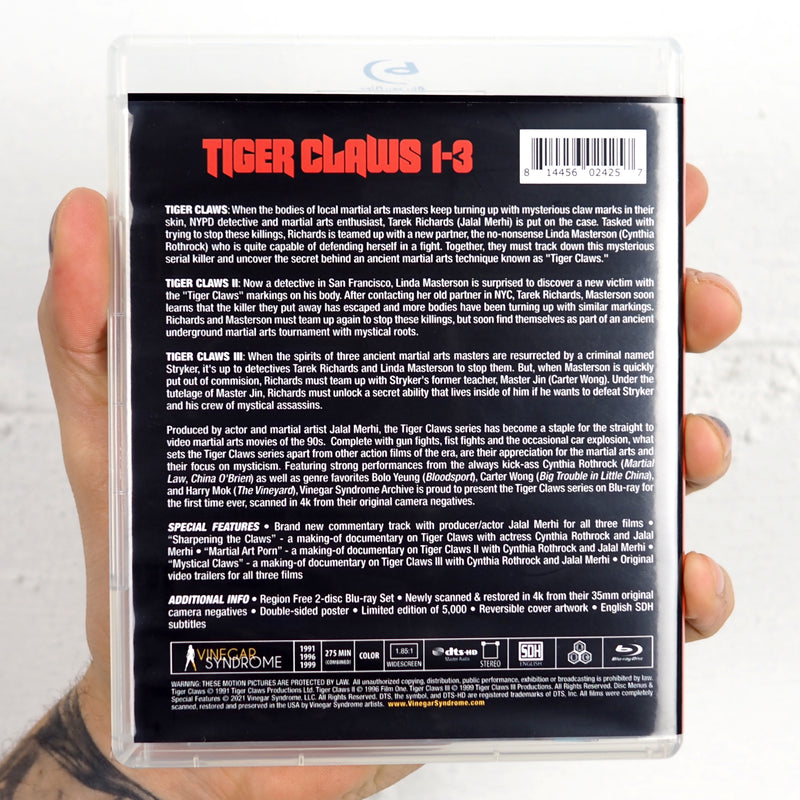 Tiger Claws Trilogy
