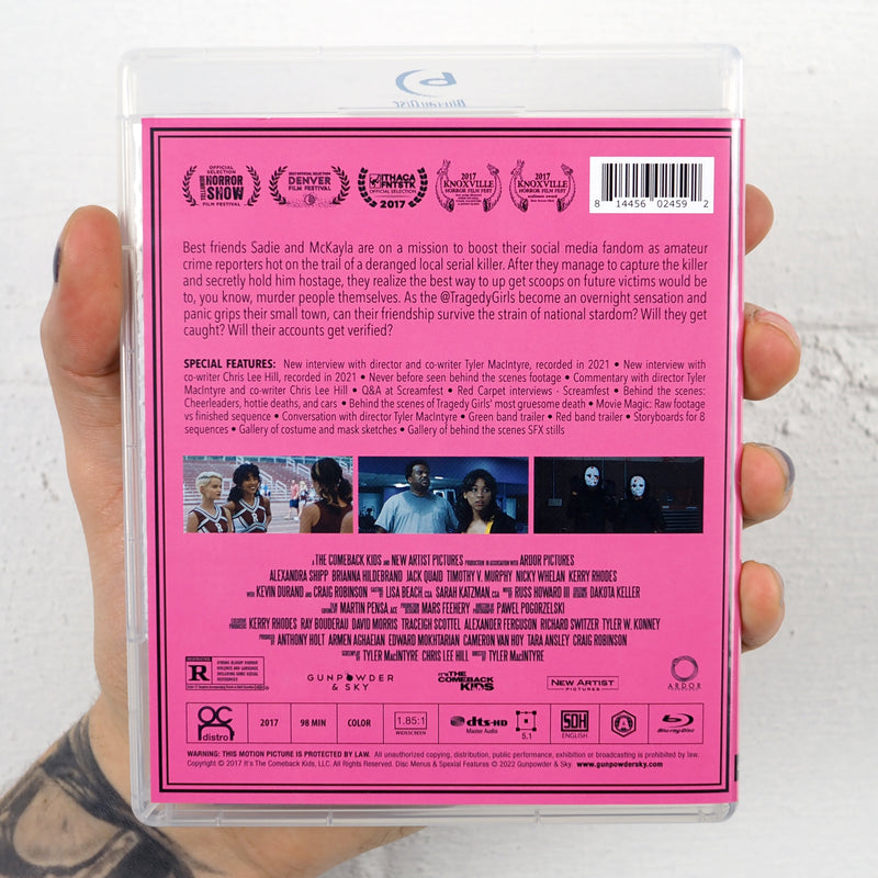 Dvd Hulu Too Funny To Fail Tragedy Girls – Vinegar Syndrome