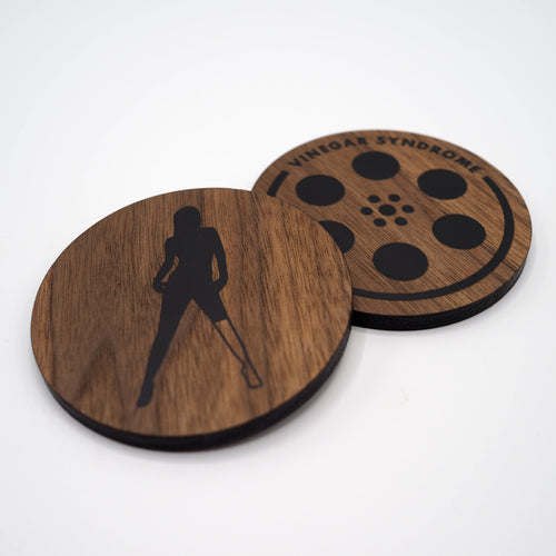 Wooden Coaster - VS Logo
